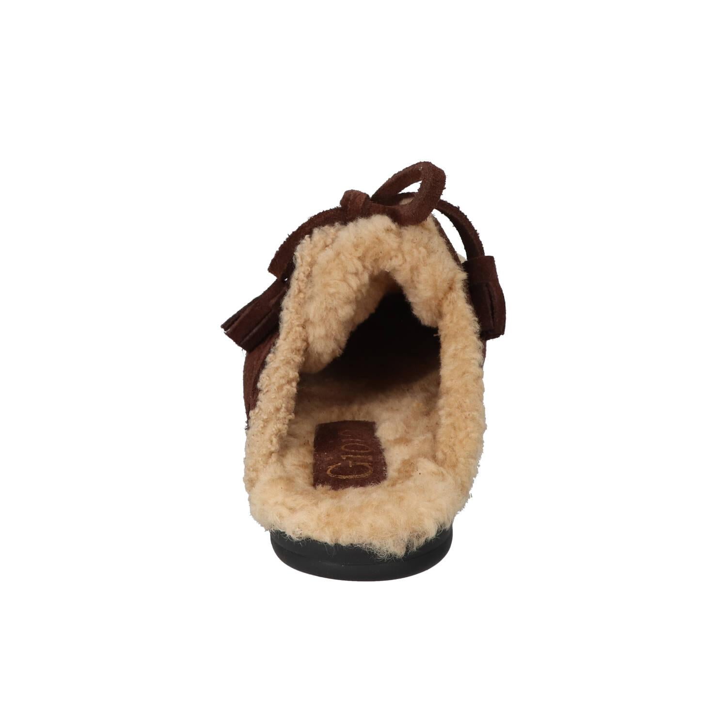 Slippers, Donkerbruin
