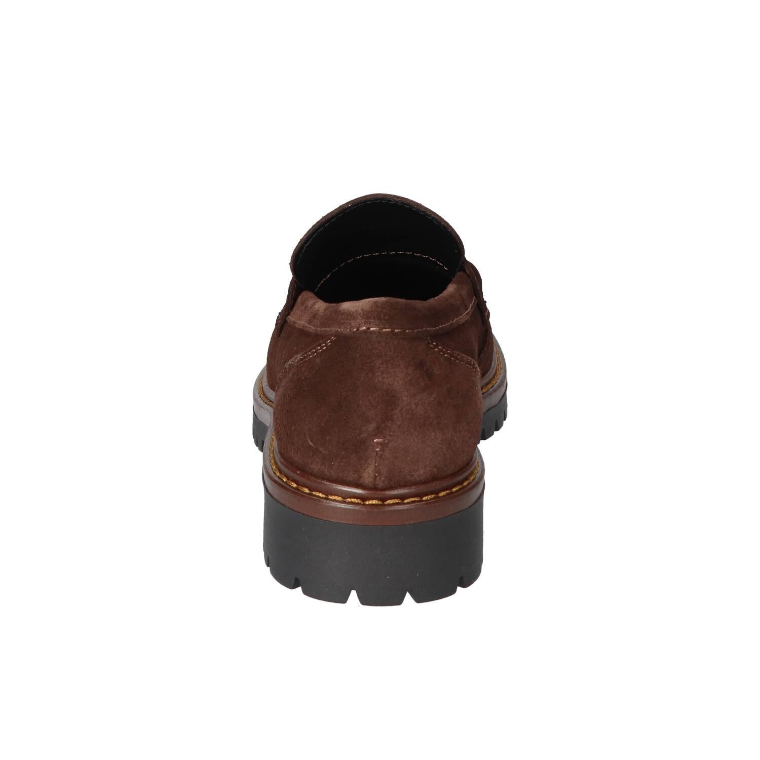 Instapschoenen, Donkerbruin