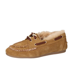 Veterschoenen, Cognac