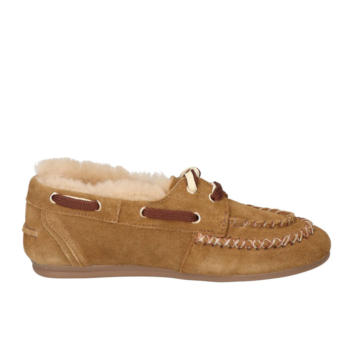 Veterschoenen, Cognac