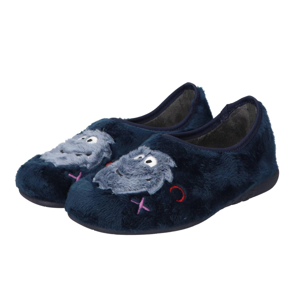 Pantoffels, Blauw