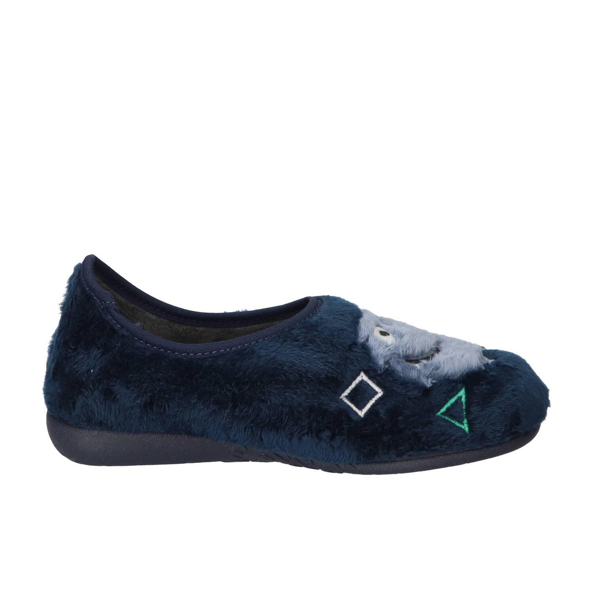 Pantoffels, Blauw