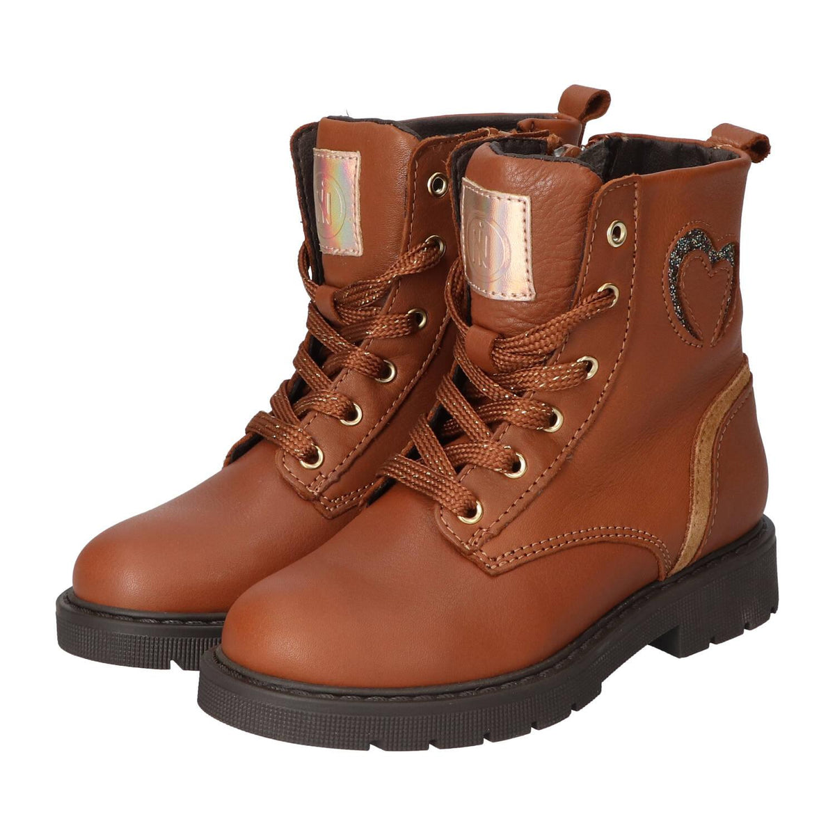 Booties, Cognac