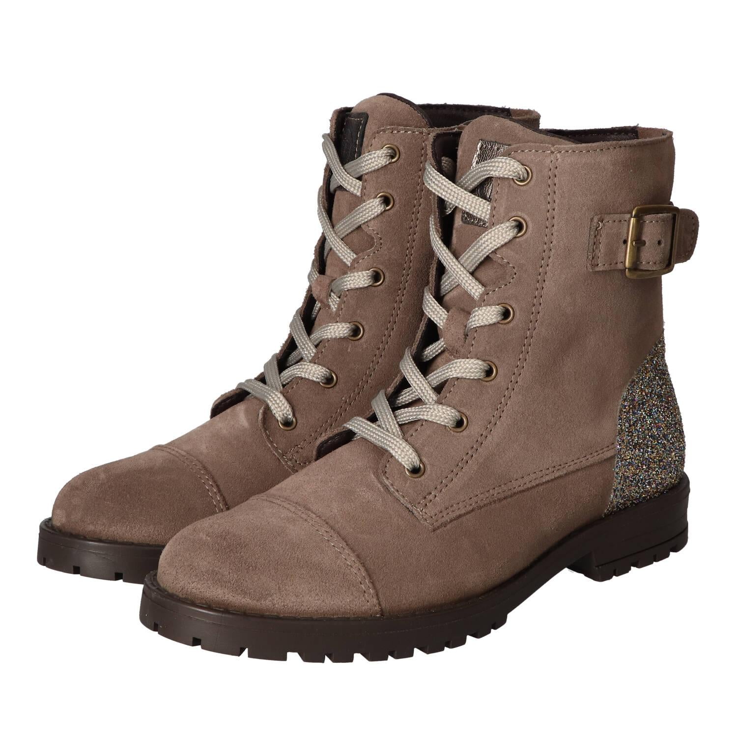 Booties, Taupe