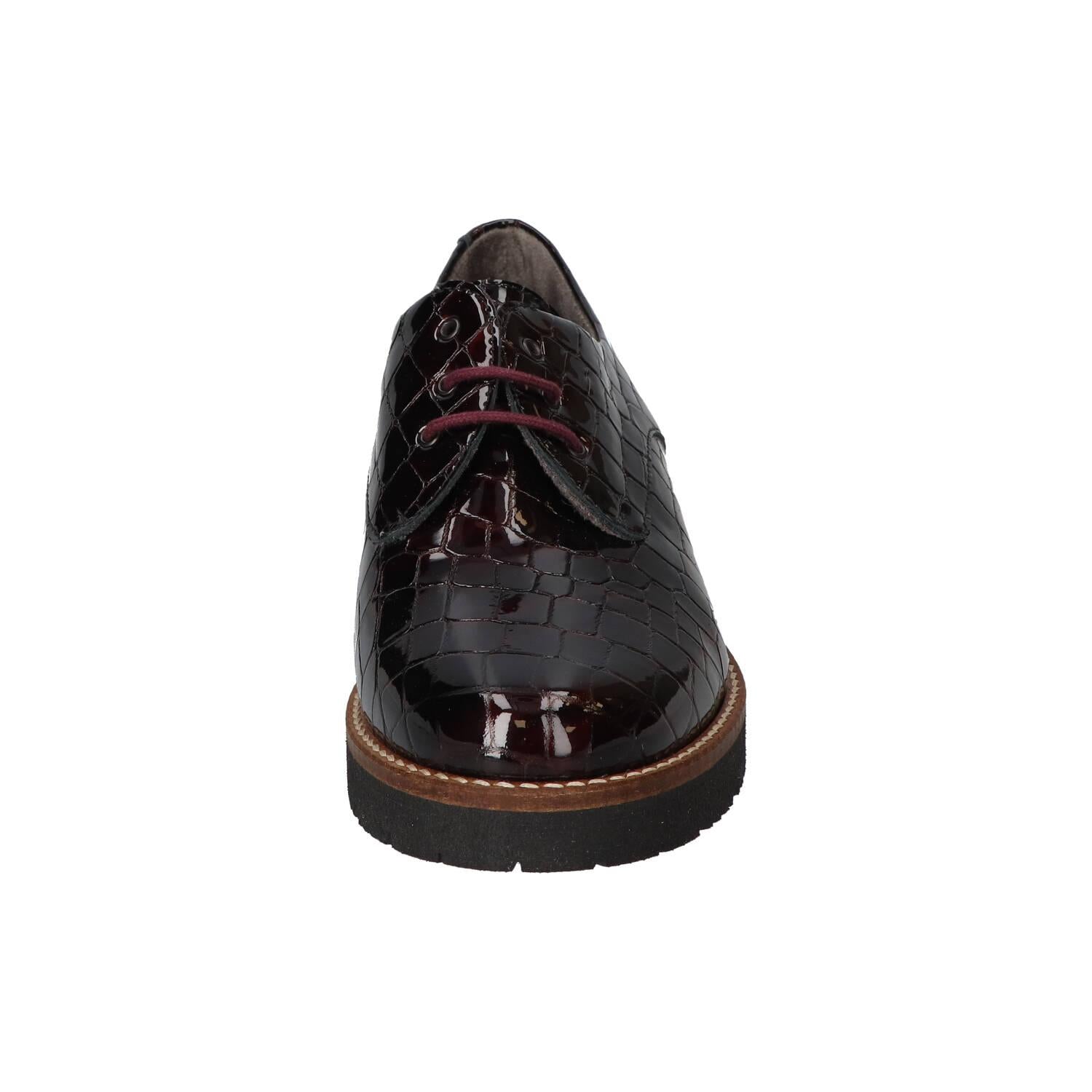 Veterschoenen, Bordeaux