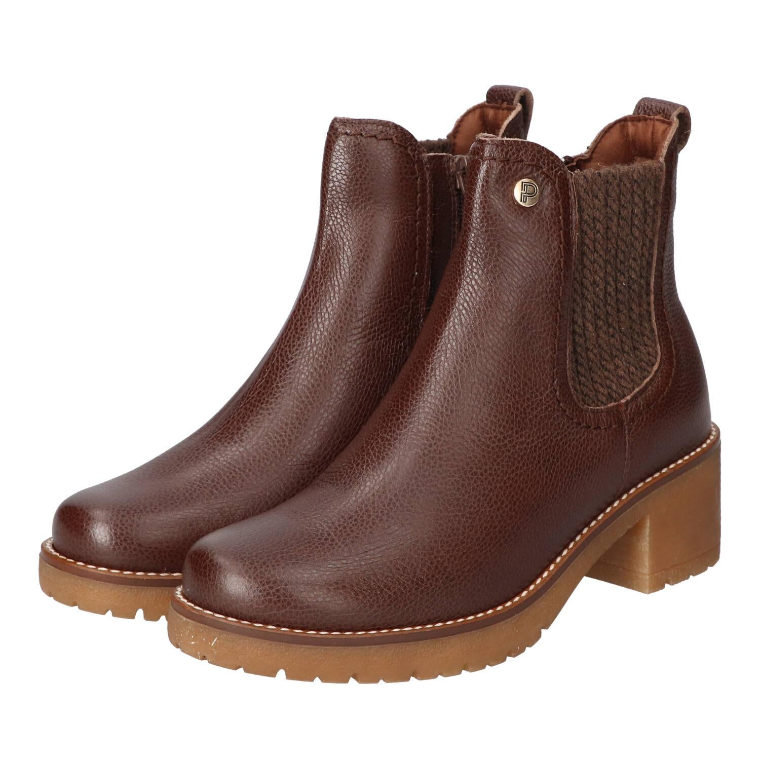 Booties, Donkerbruin