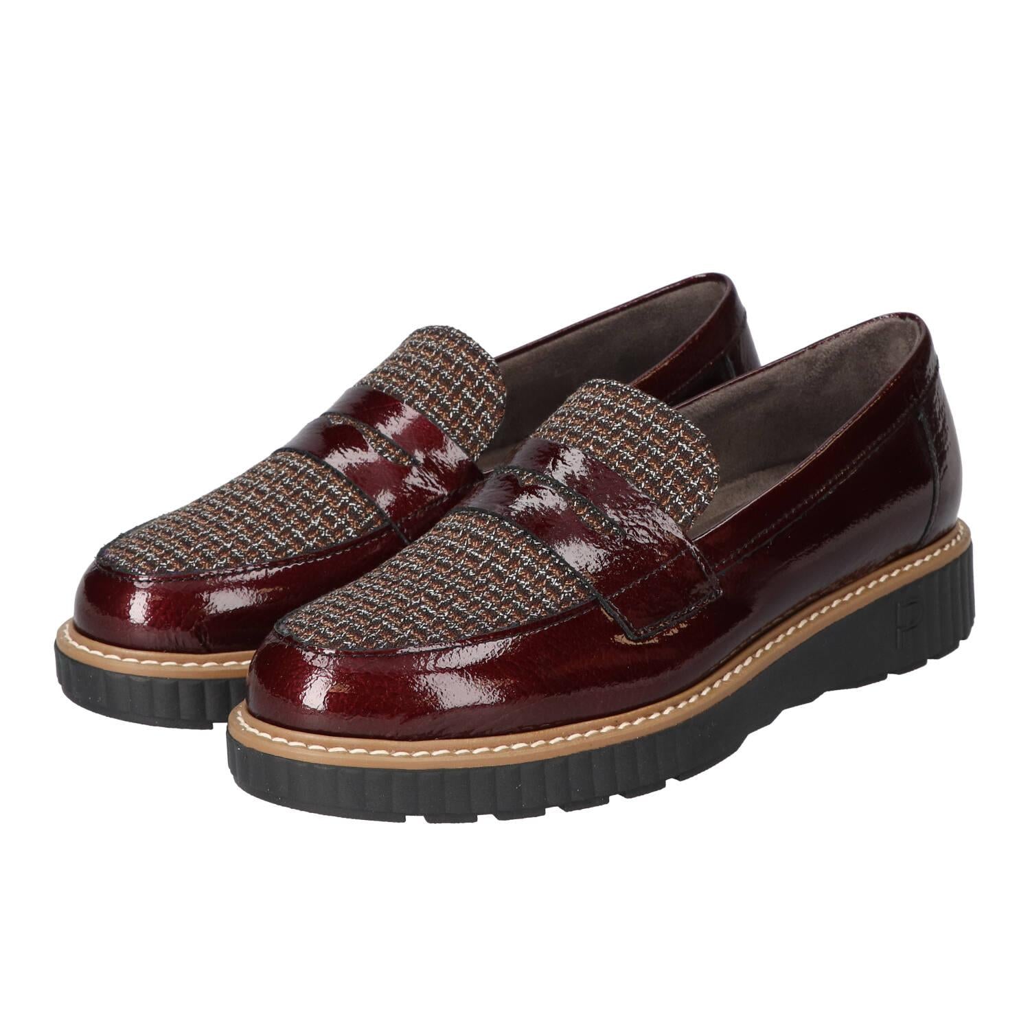 Instapschoenen, Bordeaux