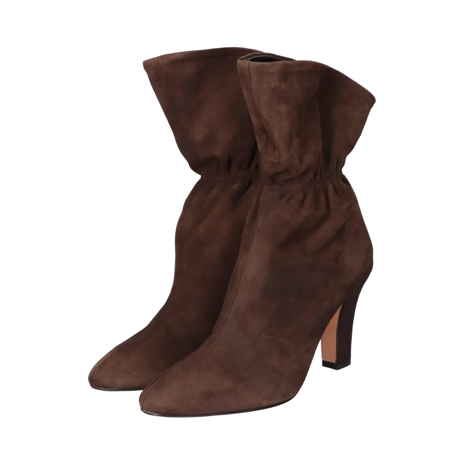 Booties, Donkerbruin