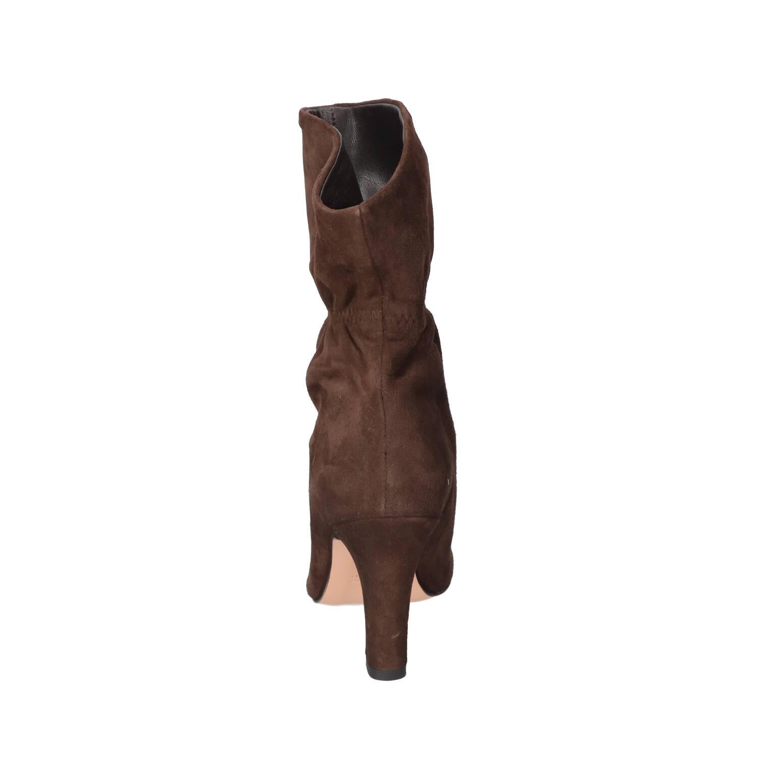 Booties, Donkerbruin