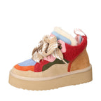 Veterschoenen, Multicolor