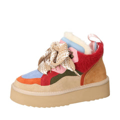 Veterschoenen, Multicolor