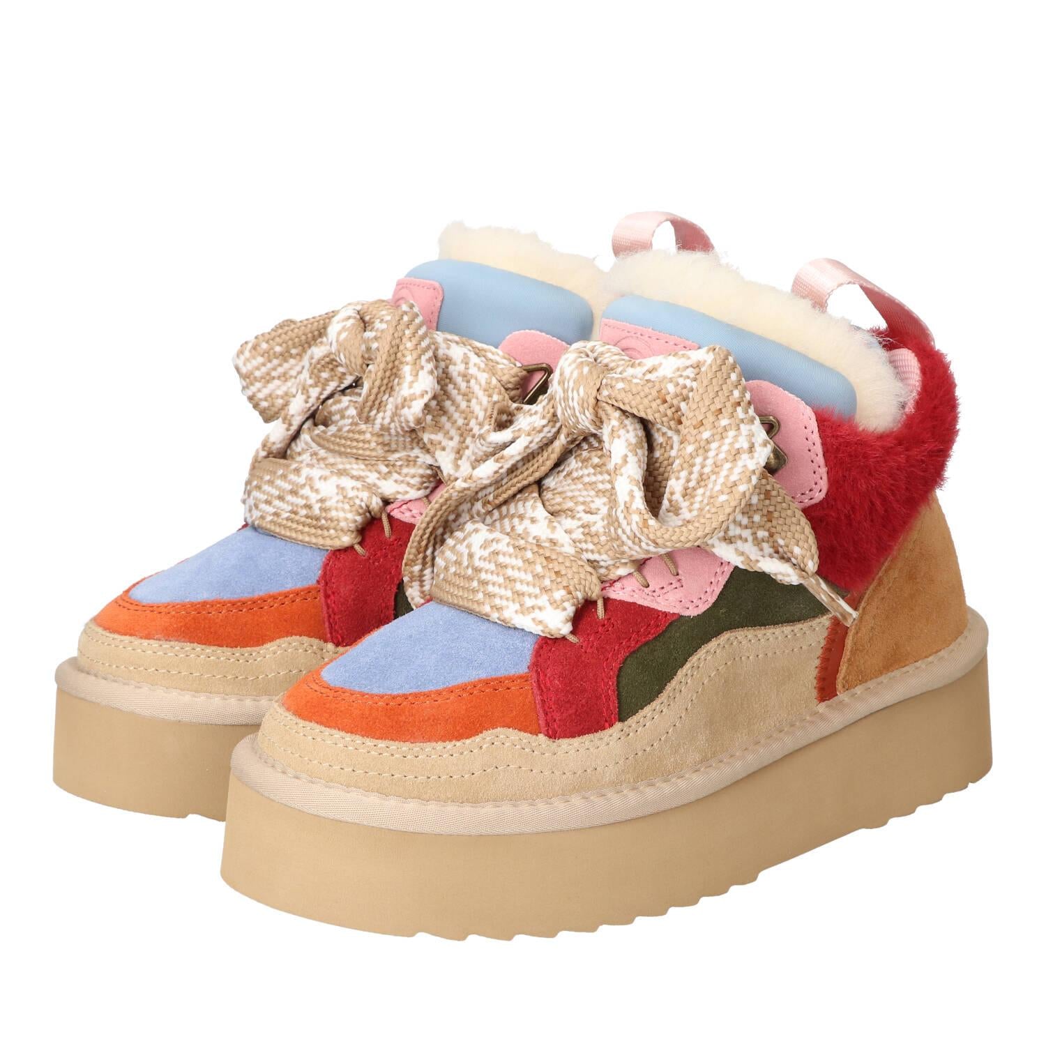 Veterschoenen, Multicolor