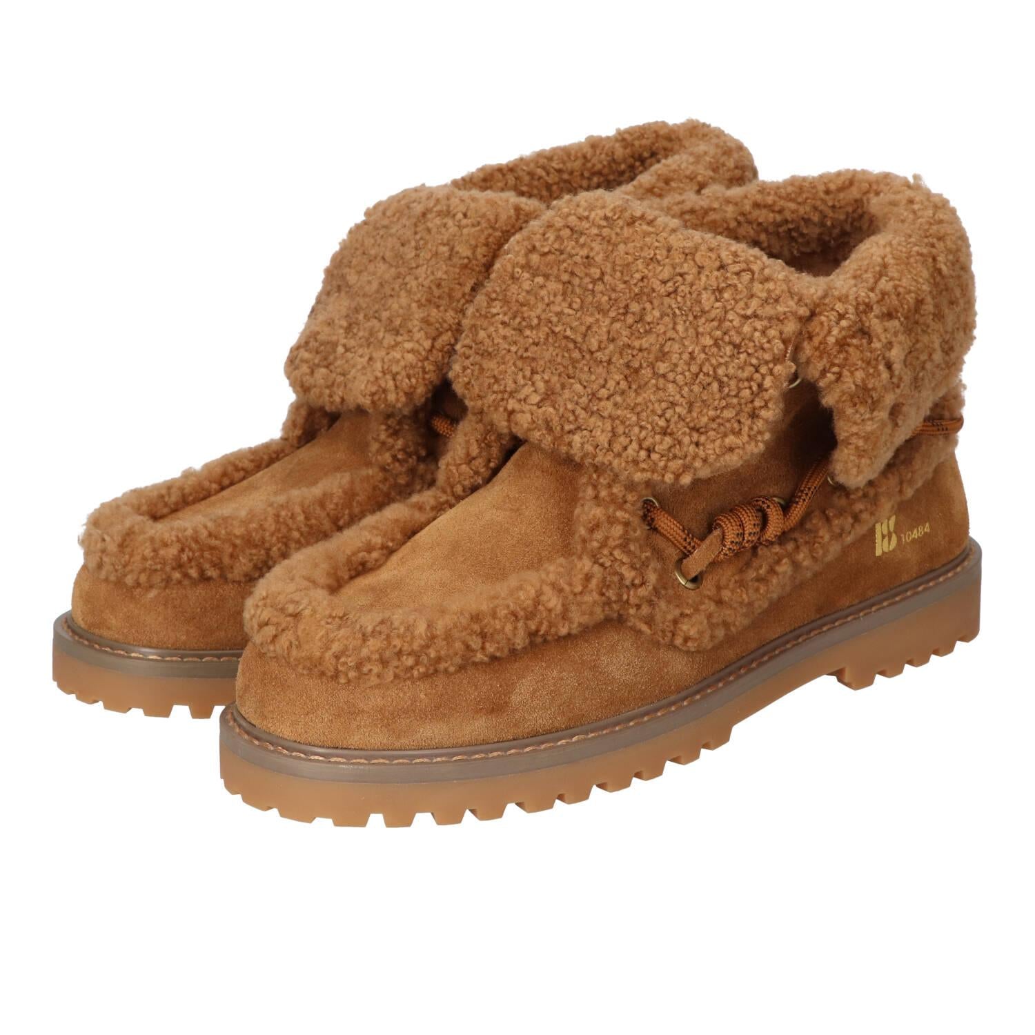 Booties, Cognac