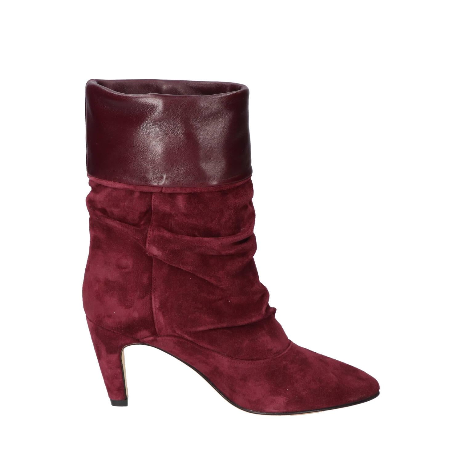 Booties, Bordeaux