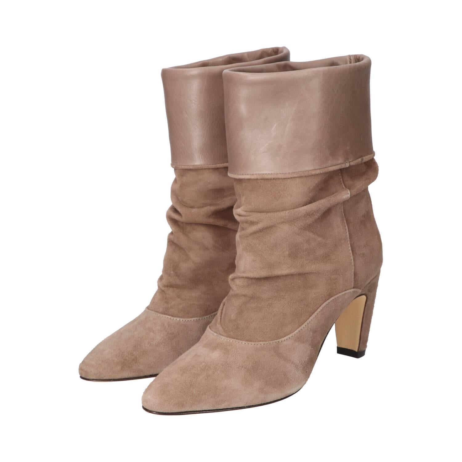 Booties, Taupe