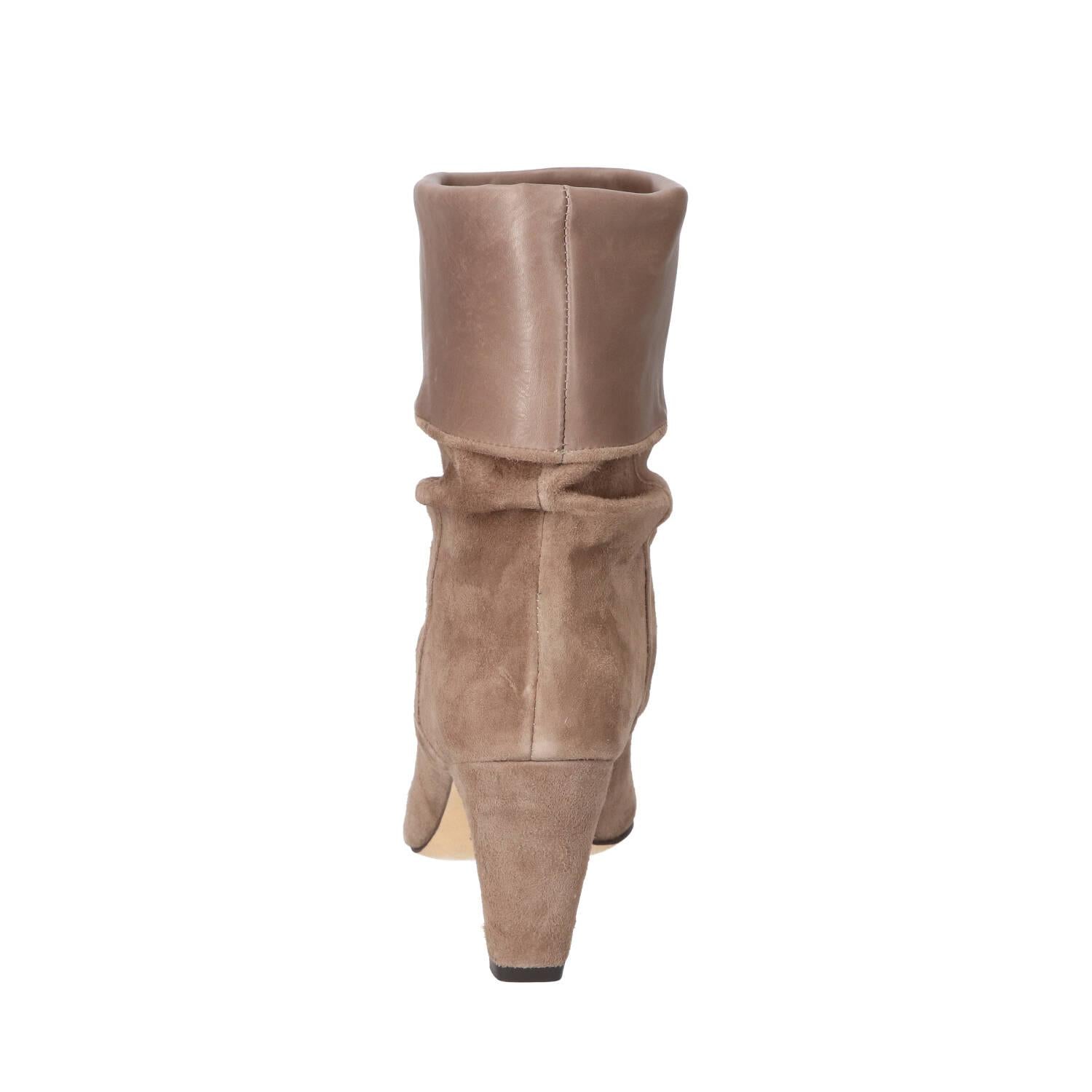 Booties, Taupe