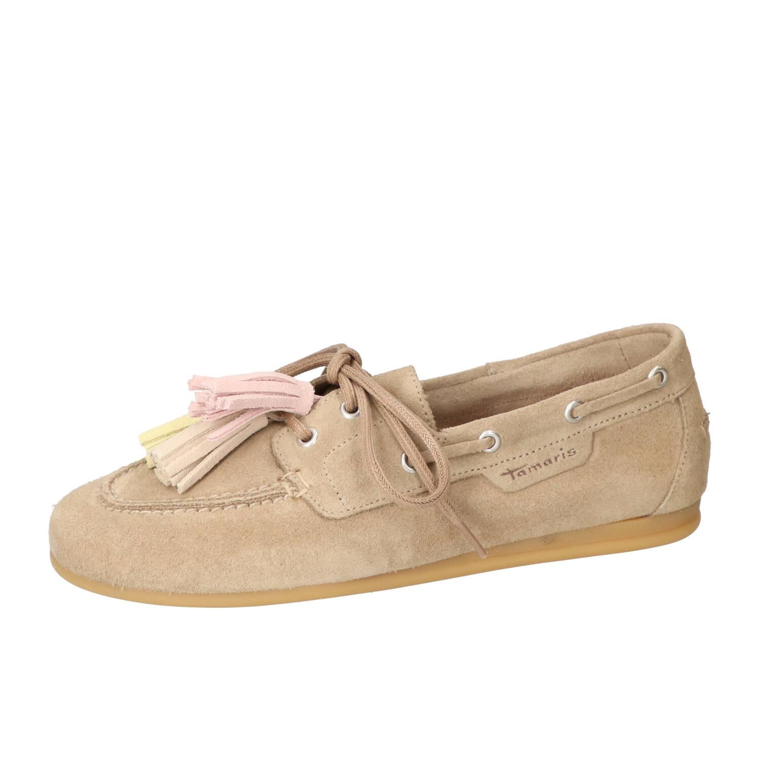 Veterschoenen, Taupe