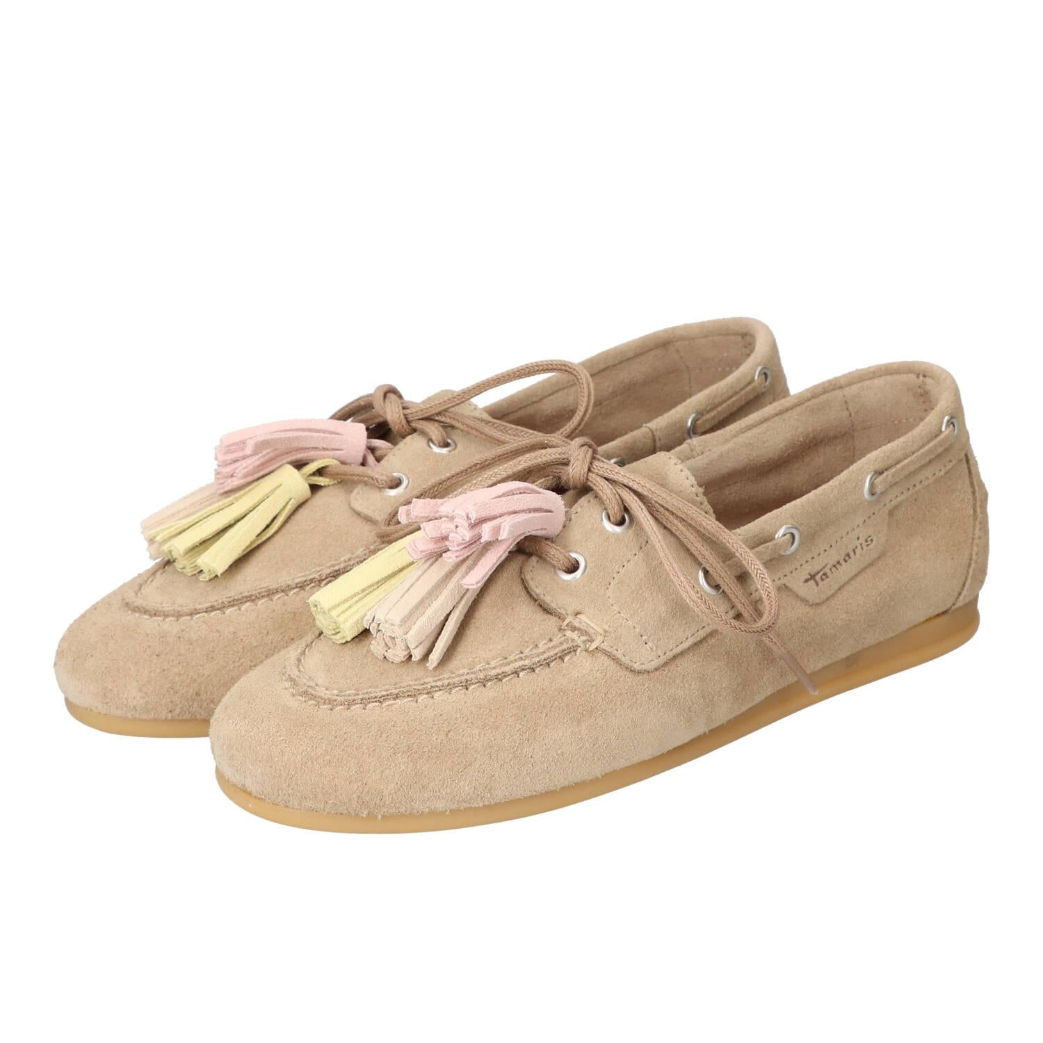 Veterschoenen, Taupe