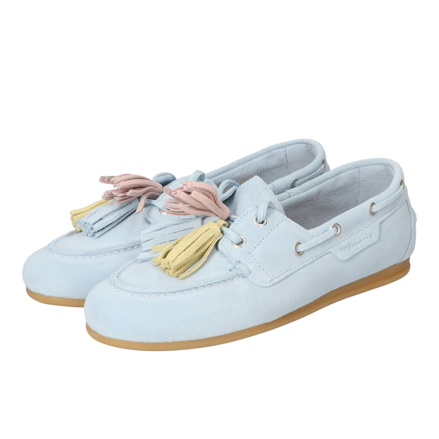Veterschoenen, Lichtblauw
