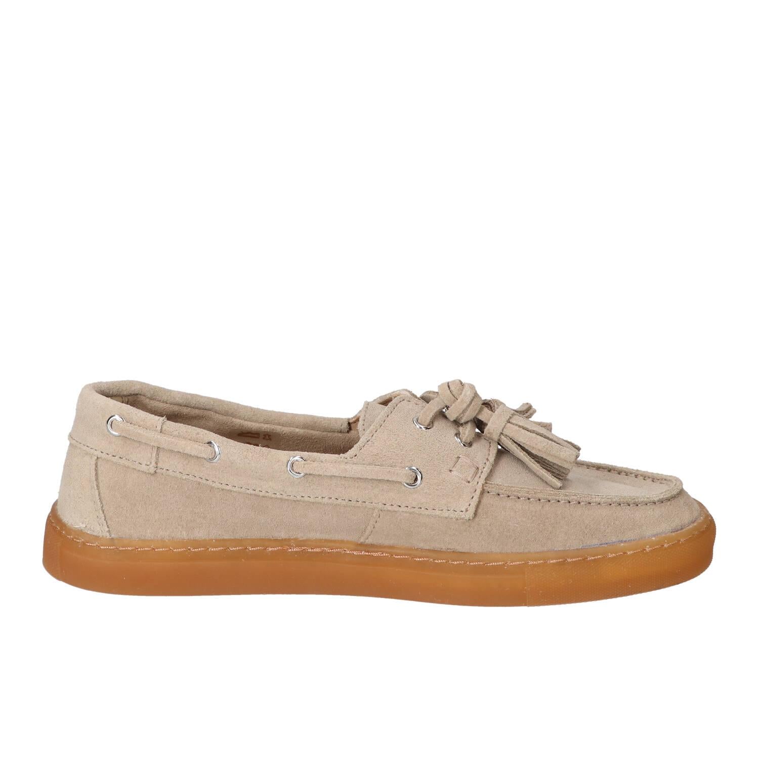 Veterschoenen, Lichtbeige
