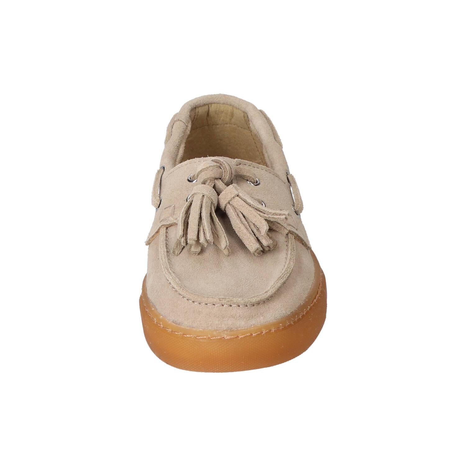 Veterschoenen, Lichtbeige