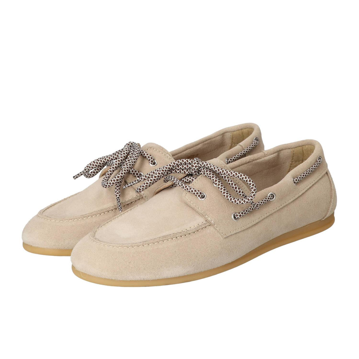 Veterschoenen, Lichtbeige