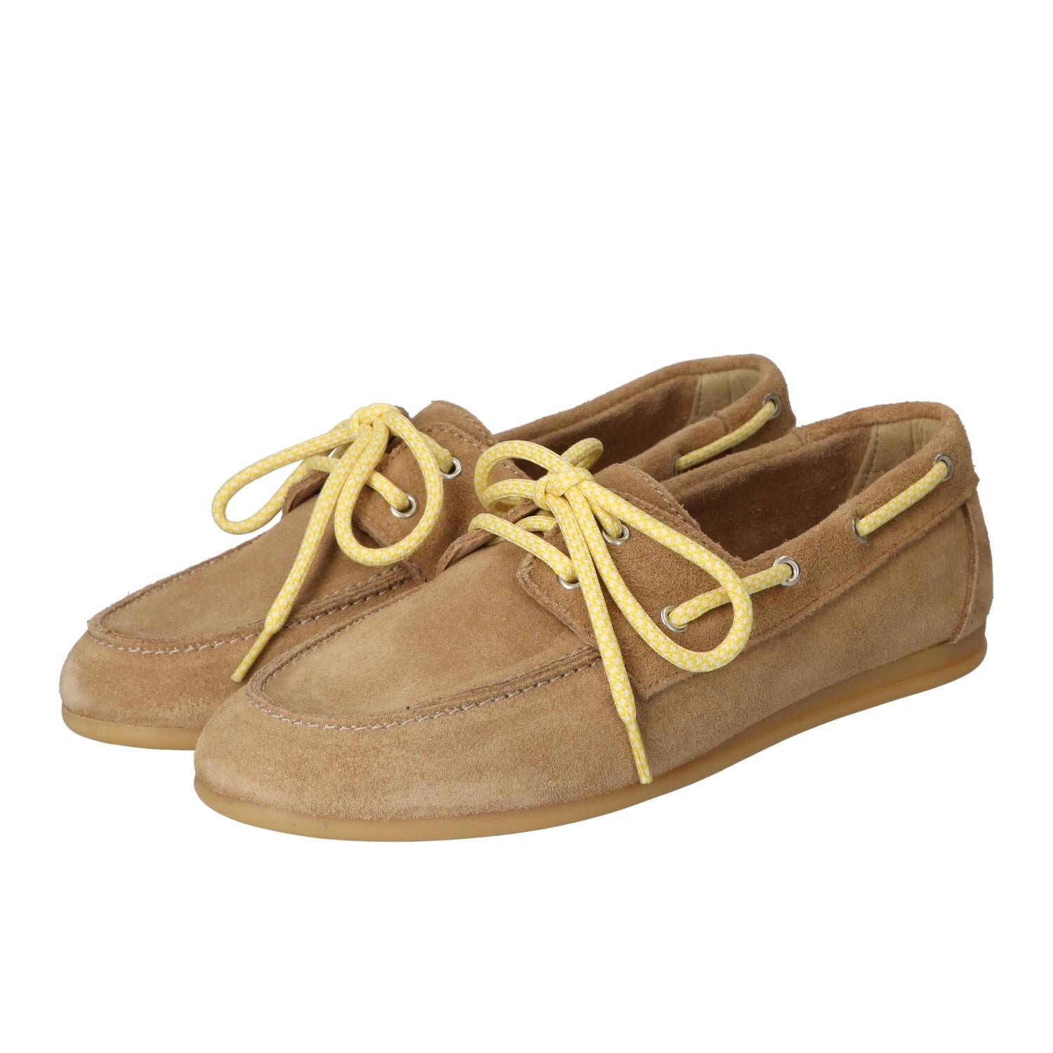 Veterschoenen, Cognac