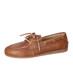 Veterschoenen, Cognac