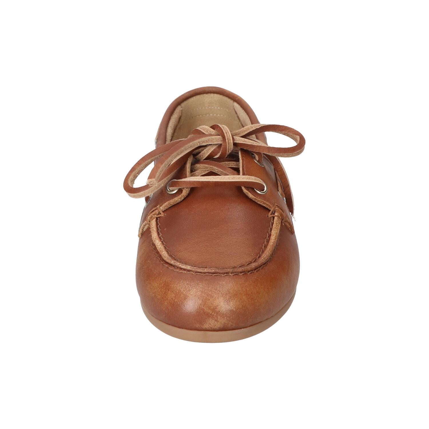 Veterschoenen, Cognac