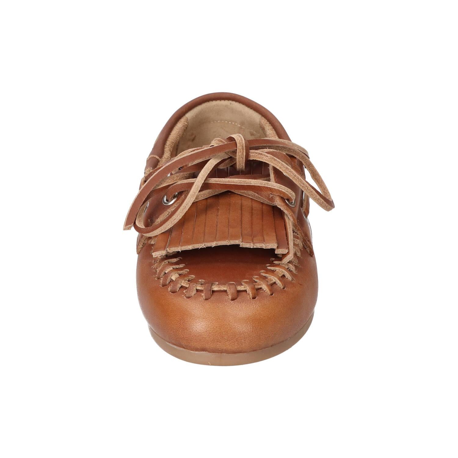 Veterschoenen, Cognac