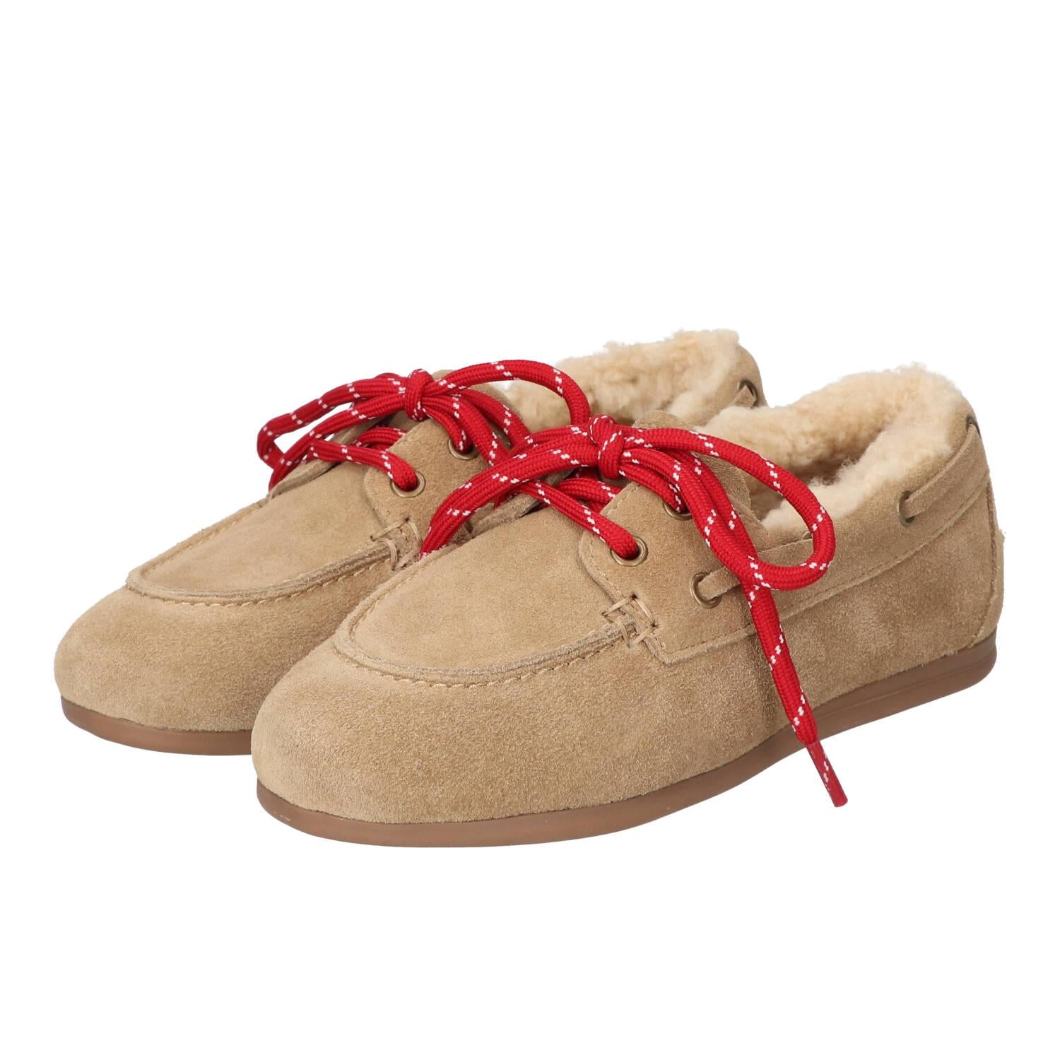 Veterschoenen, Cognac