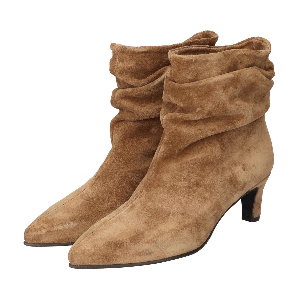 Booties, Cognac