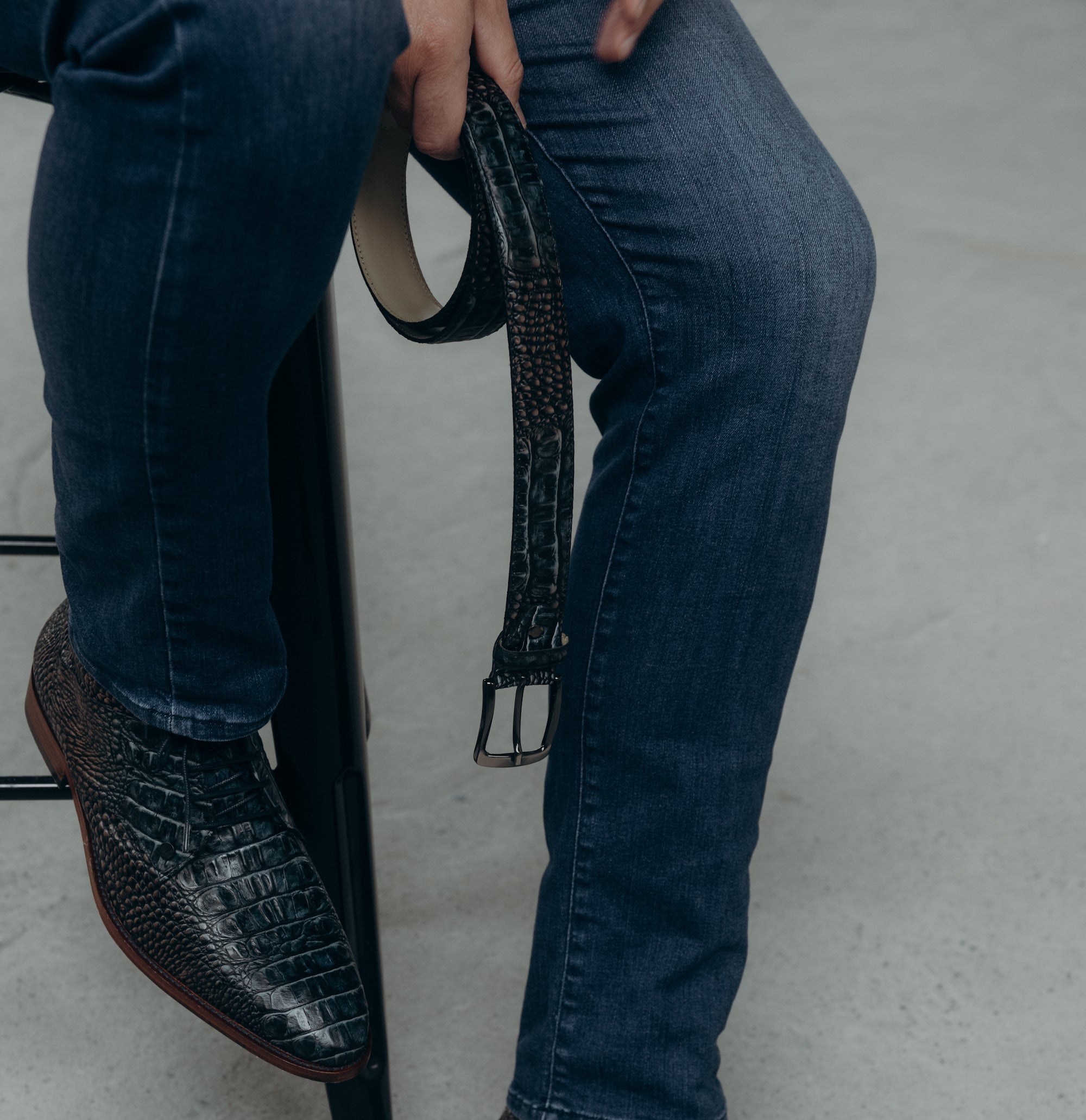 riem en schoenen