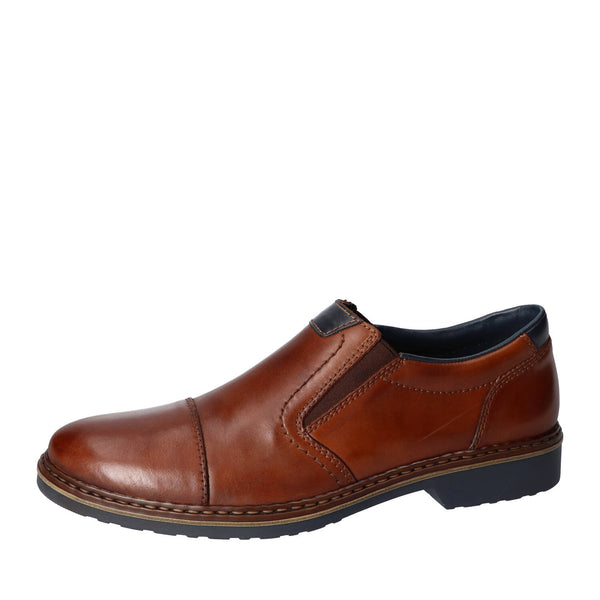 Chaussures à enfiler, Cognac