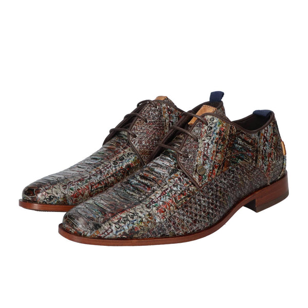 Chaussures à lacets, Marron foncé