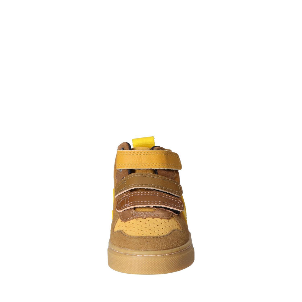 Chaussures Velcro, jaune