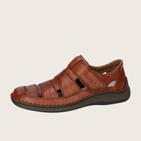 Sandalen, Cognac