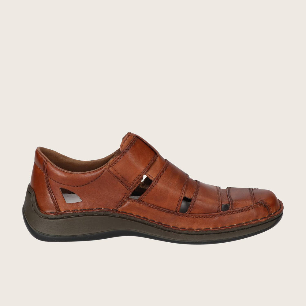 Sandalen, Cognac