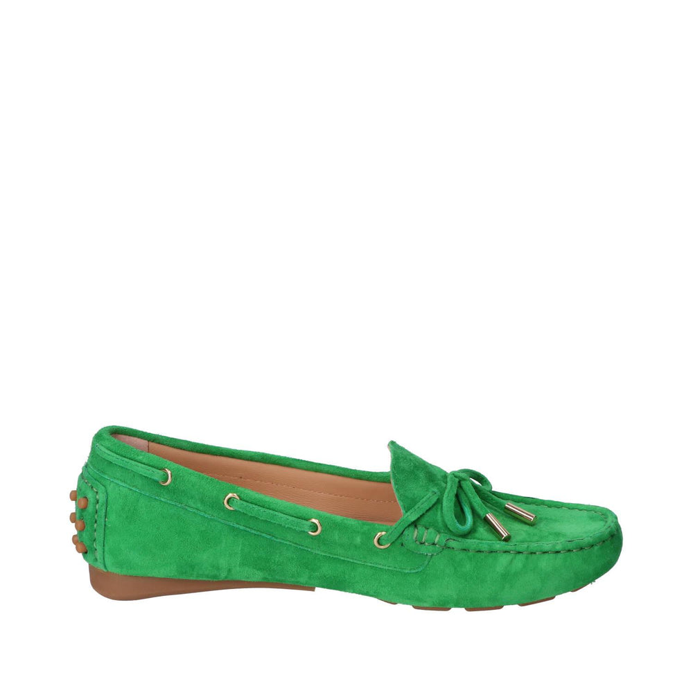 Chaussures à enfiler, vert