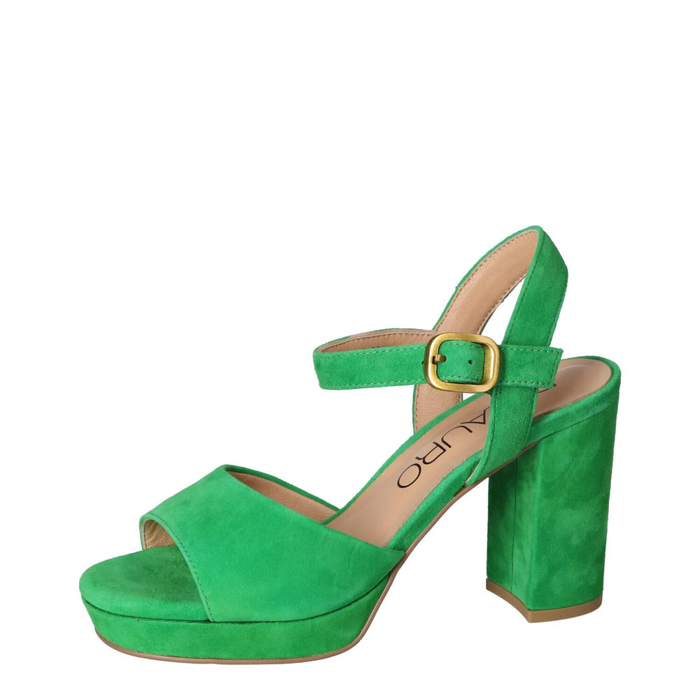 Sandales, vert