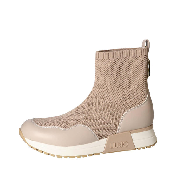 Booties, Lichtbeige