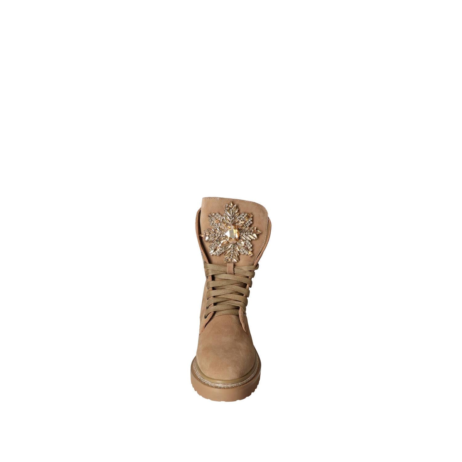 Bottines, Beige Clair