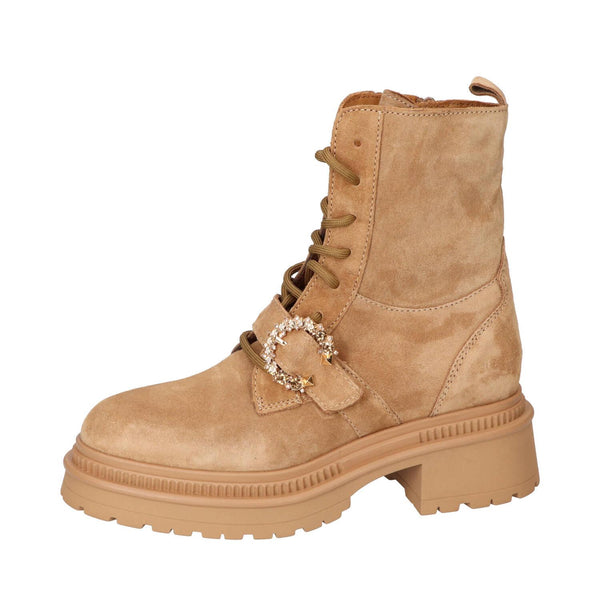 Bottines, Beige Clair