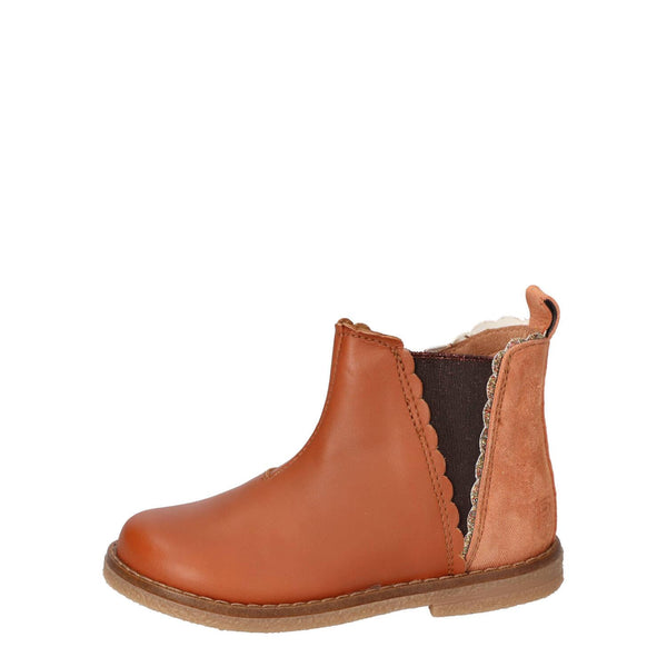 Booties, Cognac