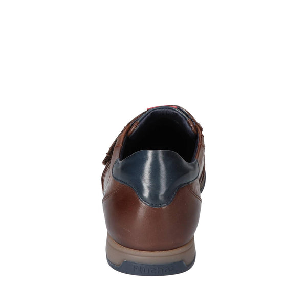 Chaussures Velcro, marron foncé