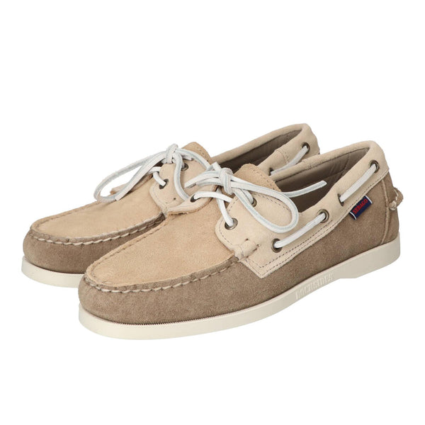 Chaussures à lacets, Beige clair