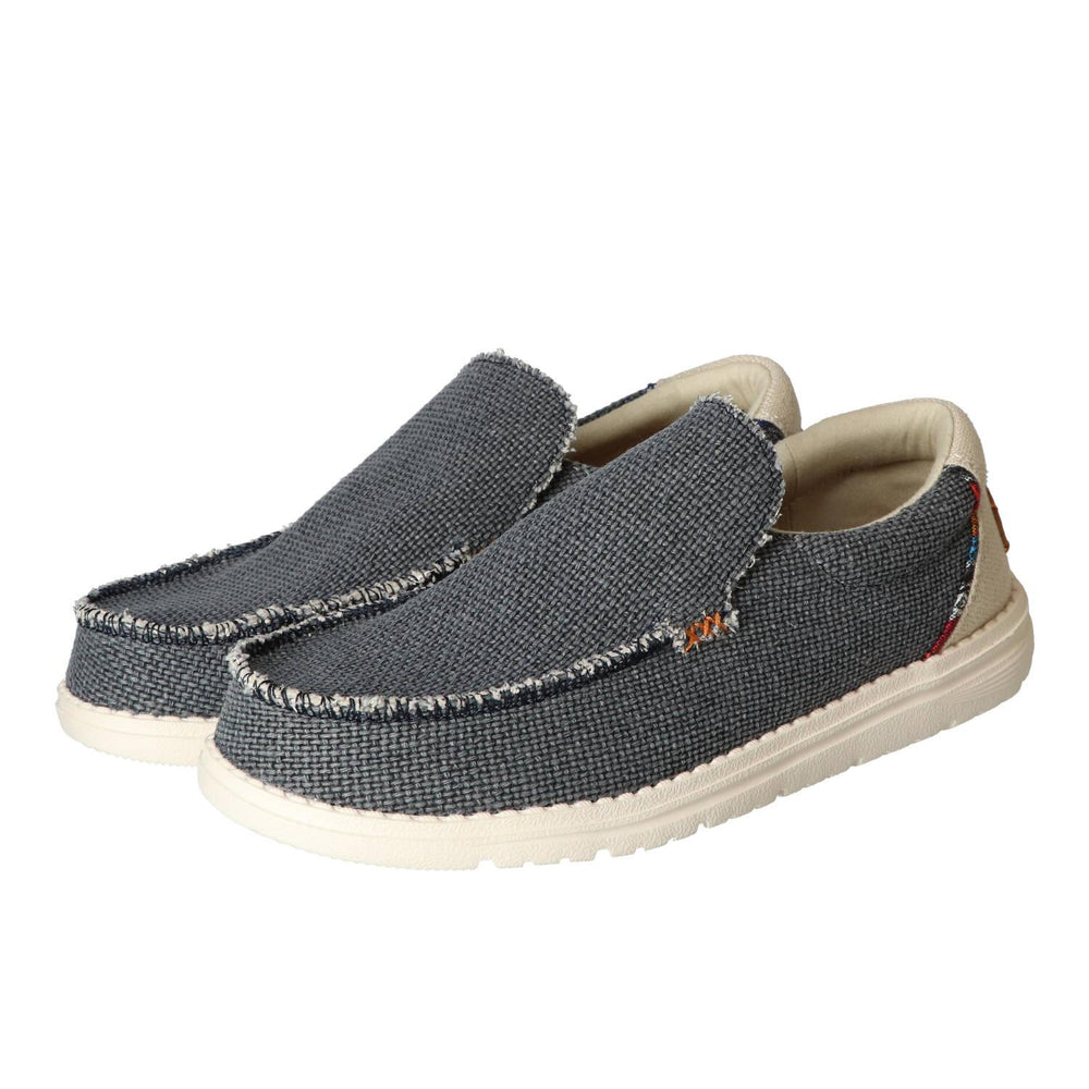 Chaussures à enfiler, Bleu