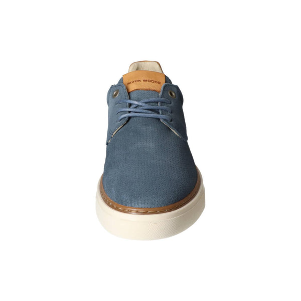 Chaussures à lacets, Bleu clair