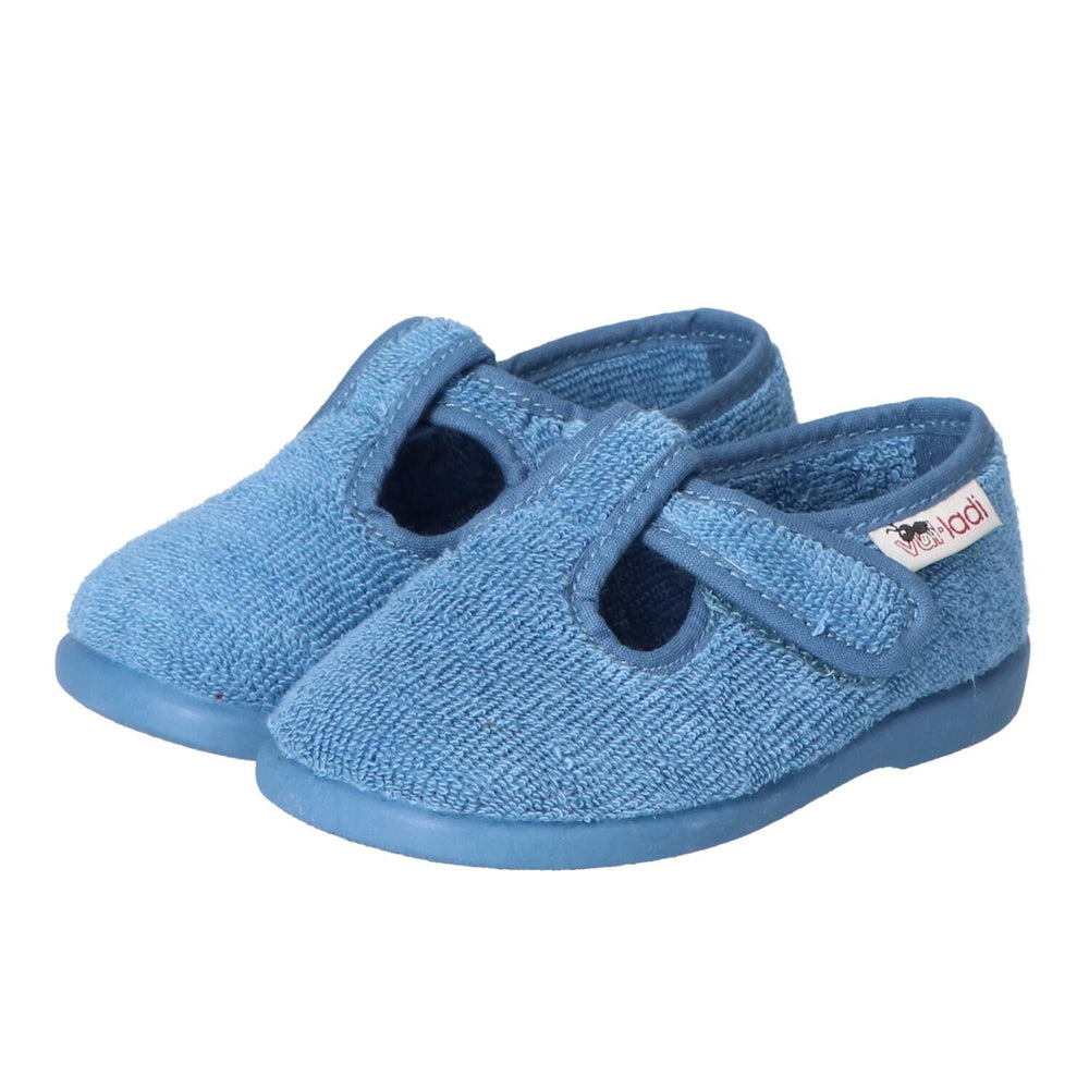 Chaussons, Bleu