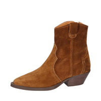 Bottines, marron foncé